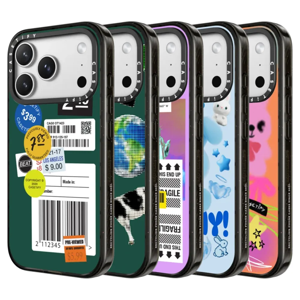 CASETiFY Printed Patterns Sticker Series Magnetic Drop-proof Case for iPhone 17 16 15 14 13 Pro Max Air Plus Protect Cover
CASETiFY Printed Patterns Sticker Series Magnetic Drop-proof Case for iPhone 17 16 15 14 13 Pro Max Air Plus Protect Cover