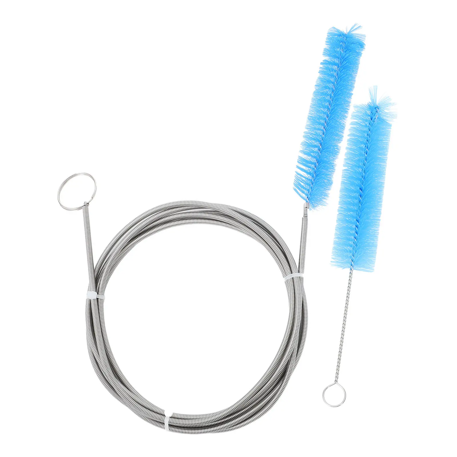 2Pcs Spring Hose Cleaning Brush Set Flexible Stainless Steel Tube Cleaner for Machine Dryer Vent Appliance Maintenance Tools
2Pcs Spring Hose Cleaning Brush Set Flexible Stainless Steel Tube Cleaner for Machine Dryer Vent Appliance Maintenance Tools