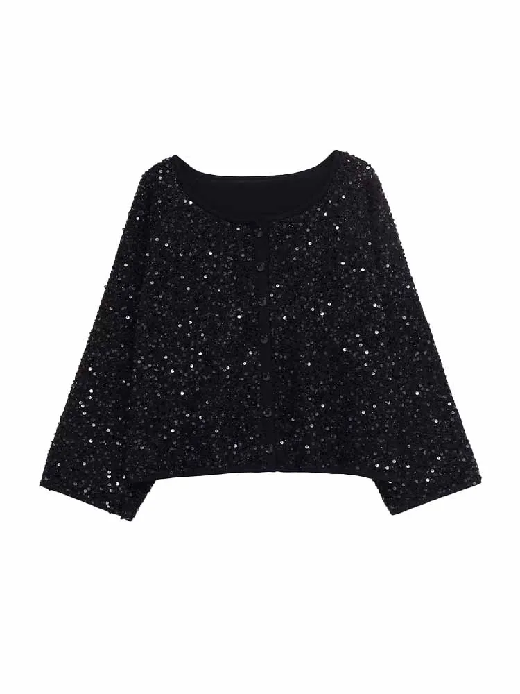 HH Woman Early Spring Fashion Retro Long Sleeves One-Piece Collar Bead Decoration Knitting Pullover Female Casual Short Tops
HH Woman Early Spring Fashion Retro Long Sleeves One-Piece Collar Bead Decoration Knitting Pullover Female Casual Short Tops