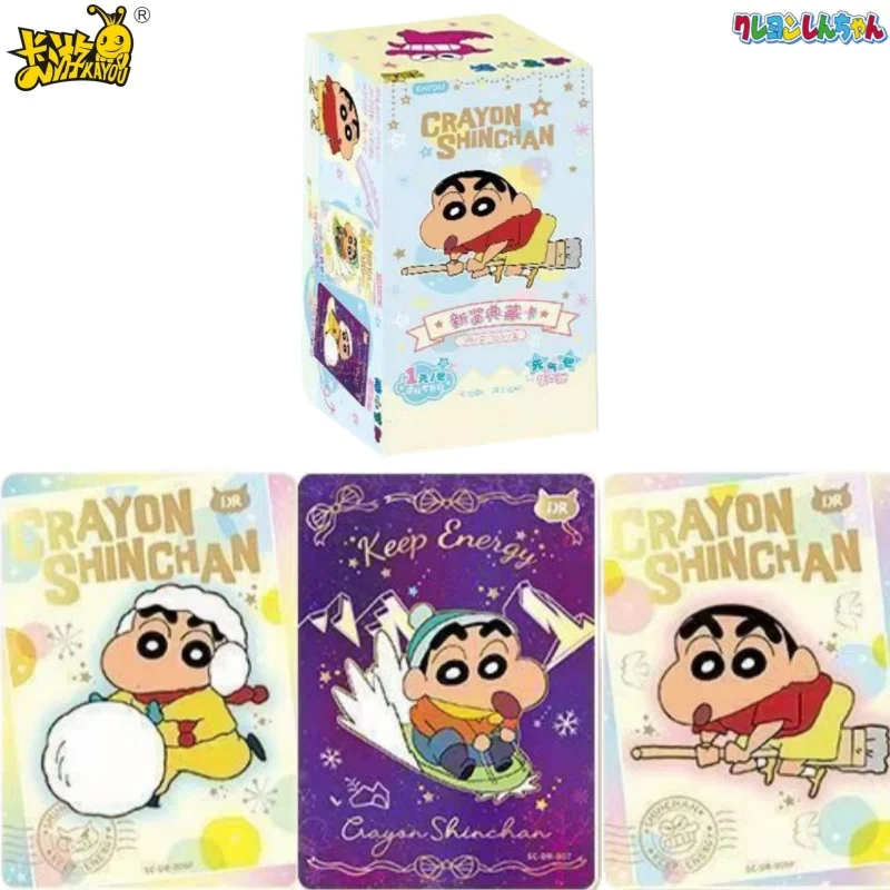 KAYOU Genuine Crayon Shin-chan Card Yuanqibao 2ND Animation Comic Movie Cartoon Periphery Collect Card Children Toy Holiday Gift
KAYOU Genuine Crayon Shin-chan Card Yuanqibao 2ND Animation Comic Movie Cartoon Periphery Collect Card Children Toy Holiday Gift