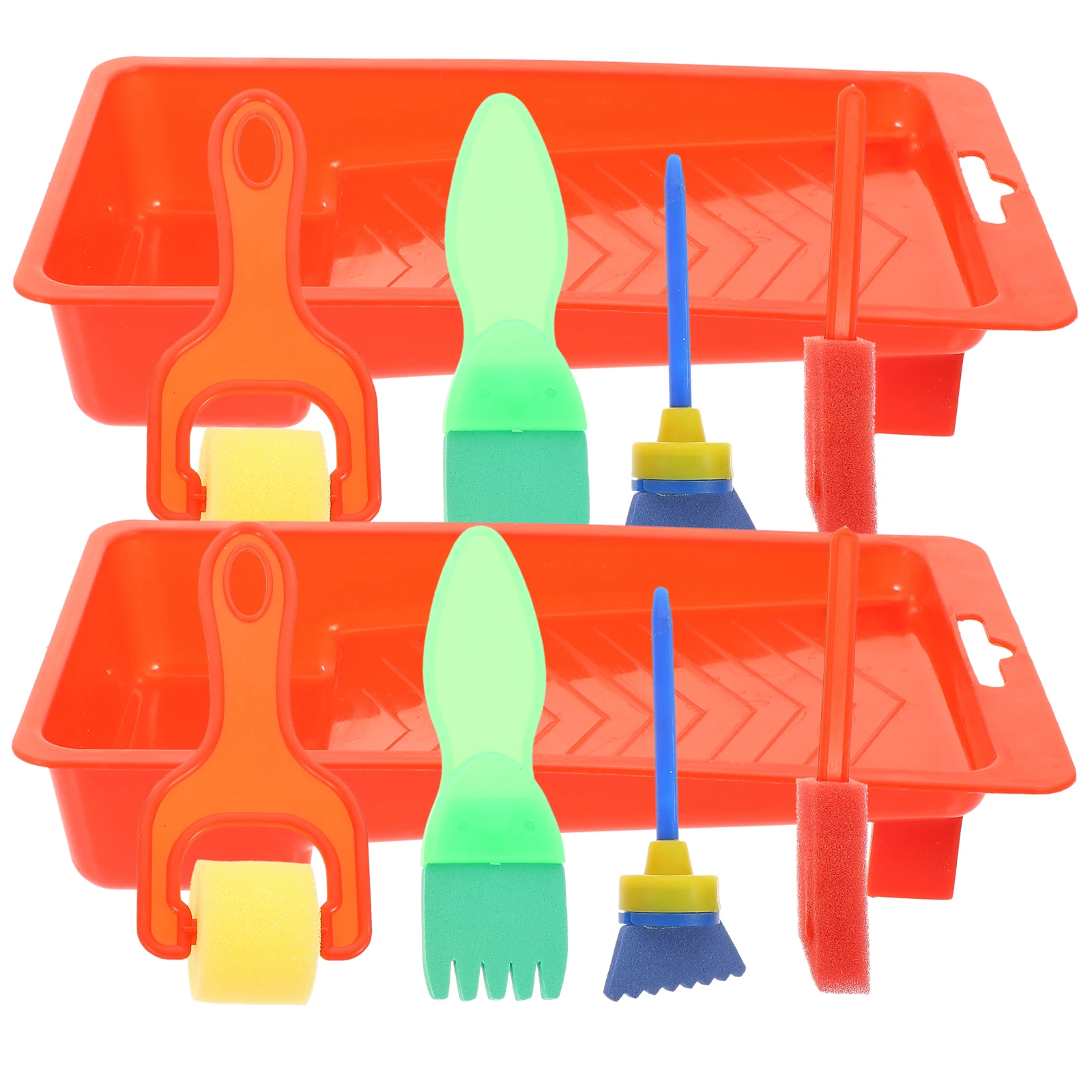 2 set Kids Painting Brush Set Sponge Foam Craft Tools Washable Supplies Lightweight Creative Brush Roller
2 set Kids Painting Brush Set Sponge Foam Craft Tools Washable Supplies Lightweight Creative Brush Roller