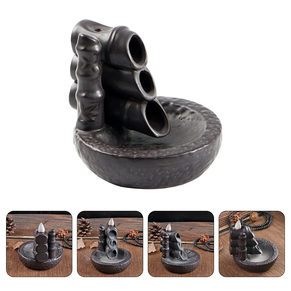 Incense Burner Holder with Home Decor Vintage Censer Ceramic Decoration Decorative
Incense Burner Holder with Home Decor Vintage Censer Ceramic Decoration Decorative