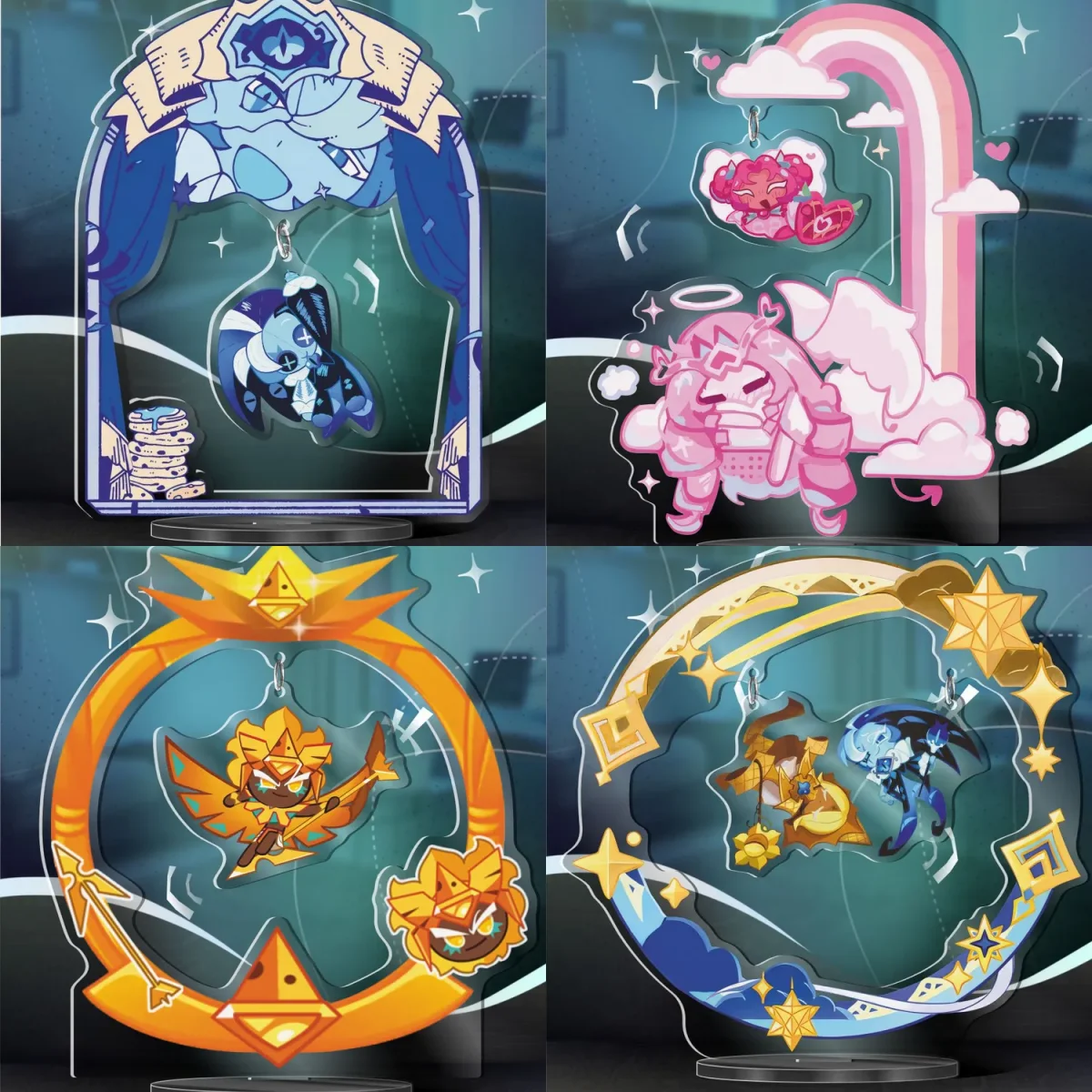 15Cm Acrylic Standee for Cookie Run Love Demon Anime Character Desktop Decorative Ornament Peripheral Creativity Exquisite Gift
15Cm Acrylic Standee for Cookie Run Love Demon Anime Character Desktop Decorative Ornament Peripheral Creativity Exquisite Gift