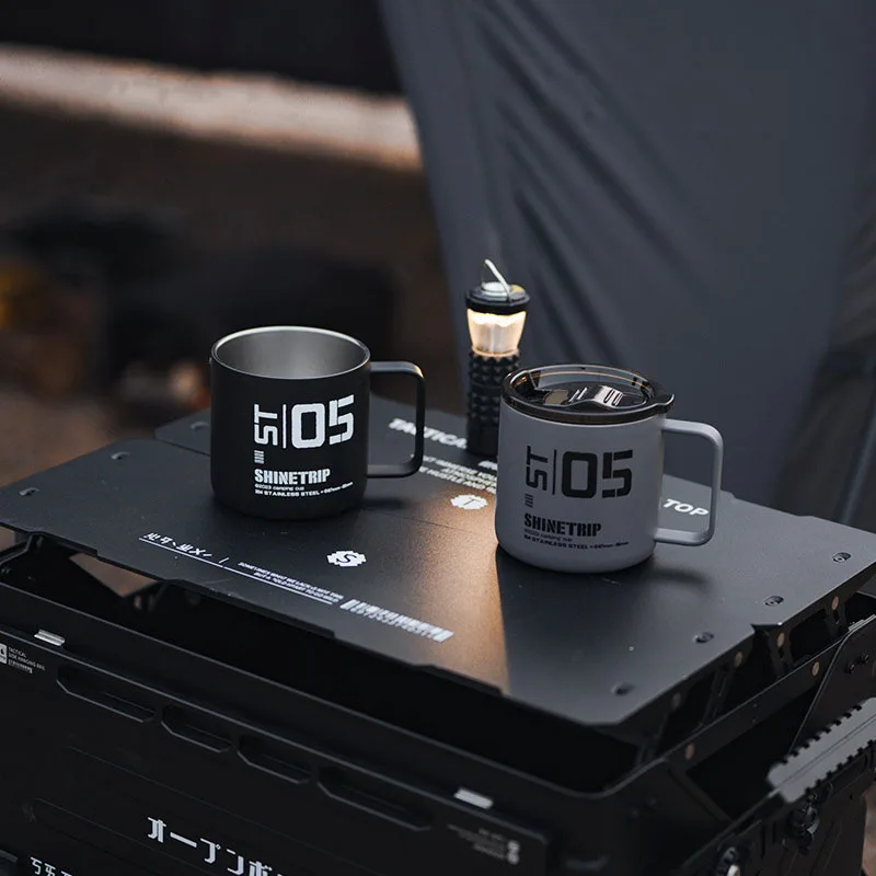 Outdoor 304 Stainless Steel Cup Camping Mug Picnic Anti-scalding Tableware Lightweight Equipment Hiking Cookware with Lid
Outdoor 304 Stainless Steel Cup Camping Mug Picnic Anti-scalding Tableware Lightweight Equipment Hiking Cookware with Lid