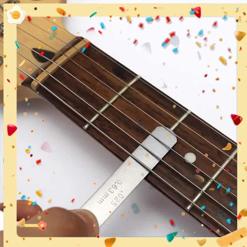 Многофункциональный набор инструментов для измерения гитары, линейка зазора на расстоянии, линейка зазора высоты - точное измерительное оборудование для инструментов
Многофункциональный набор инструментов для измерения гитары, линейка зазора на расстоянии, линейка зазора высоты - точное измерительное оборудование для инструментов