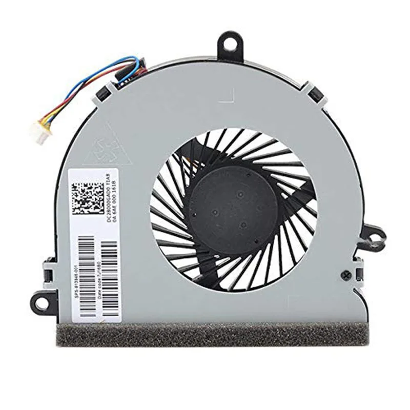 Replacement CPU Cooling Fan Compatible with HP 250 G4 255 G4 15-AC 15-AF 15-AC622TX 15-ac032no 15-ac033no 15-ac042ur 15-ac121dx
Replacement CPU Cooling Fan Compatible with HP 250 G4 255 G4 15-AC 15-AF 15-AC622TX 15-ac032no 15-ac033no 15-ac042ur 15-ac121dx