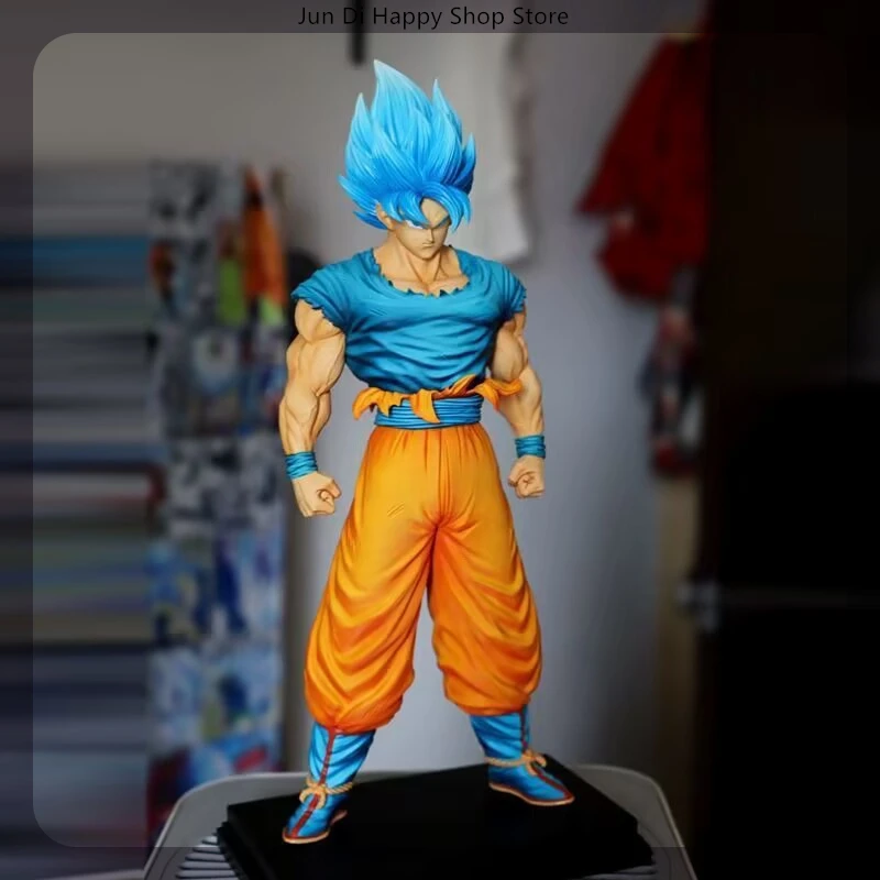 31.5cm Dragon Ball Goku Super Saiyan Blue Standing Position Anime Figure Boys Collectible Model Statue Pvc Decor Fans Gifts Toys
31.5cm Dragon Ball Goku Super Saiyan Blue Standing Position Anime Figure Boys Collectible Model Statue Pvc Decor Fans Gifts Toys