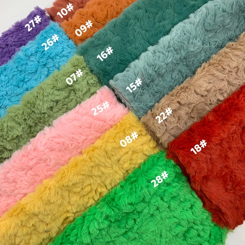 1cm Pile Length Brushed Rabbit Fur Fabric Imitation Rex Rabbit Fur Embossed Fabric DIY Handmade Material for Cotton Doll Hair
1cm Pile Length Brushed Rabbit Fur Fabric Imitation Rex Rabbit Fur Embossed Fabric DIY Handmade Material for Cotton Doll Hair