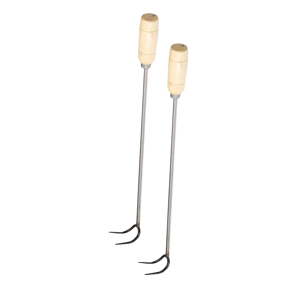 2pcs Stainless Steel Meat Hook Long Non-Slip Roasting Stick For Pork Ham Chicken Duck Bbq Hooks Kitchen Storage Tools
2pcs Stainless Steel Meat Hook Long Non-Slip Roasting Stick For Pork Ham Chicken Duck Bbq Hooks Kitchen Storage Tools