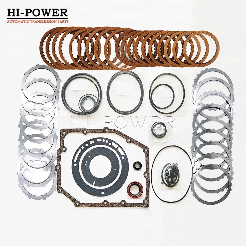 42RLE Gearbox Disc Overhaul Kit Auto Transmission Master Repair Kit Clutch Steel Friction Plate For CHRYSLER DODGE MITSUBISHI
42RLE Gearbox Disc Overhaul Kit Auto Transmission Master Repair Kit Clutch Steel Friction Plate For CHRYSLER DODGE MITSUBISHI