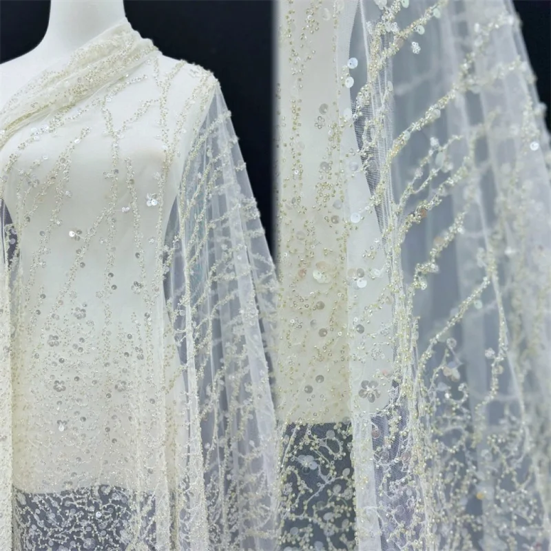 Ombre Sequin Embroidered Tulle Fabric for DIYsewing Evening Dress Garment Accessories Clothing Fashion Material Cloth
Ombre Sequin Embroidered Tulle Fabric for DIYsewing Evening Dress Garment Accessories Clothing Fashion Material Cloth