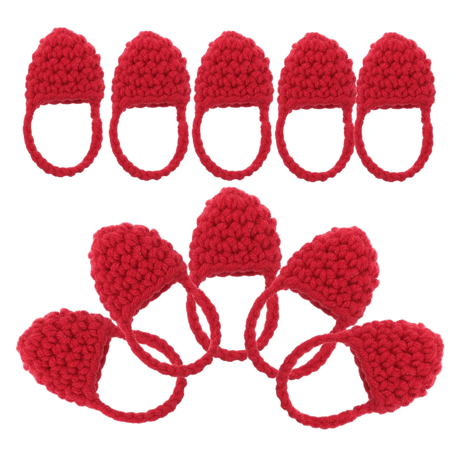 10Pcs Handmade Crochet Mini Bag Cute Hollow Design Vibrant Colors Knitted Storage Pouch for Stylish Functional Adorable
10Pcs Handmade Crochet Mini Bag Cute Hollow Design Vibrant Colors Knitted Storage Pouch for Stylish Functional Adorable