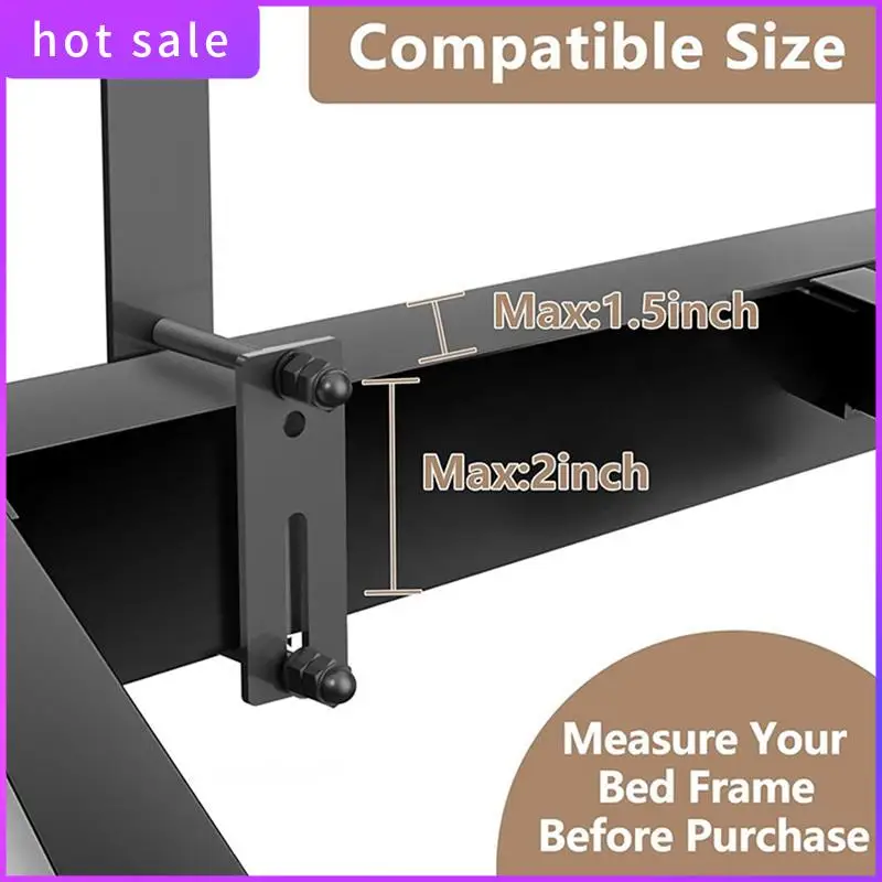 LICG-2Piece Anti Non Slip Mattress Retainer Bar Holder In Place Mattress Slide Stoppers Metal Bed Gripper To Prevent Black Metal
LICG-2Piece Anti Non Slip Mattress Retainer Bar Holder In Place Mattress Slide Stoppers Metal Bed Gripper To Prevent Black Metal