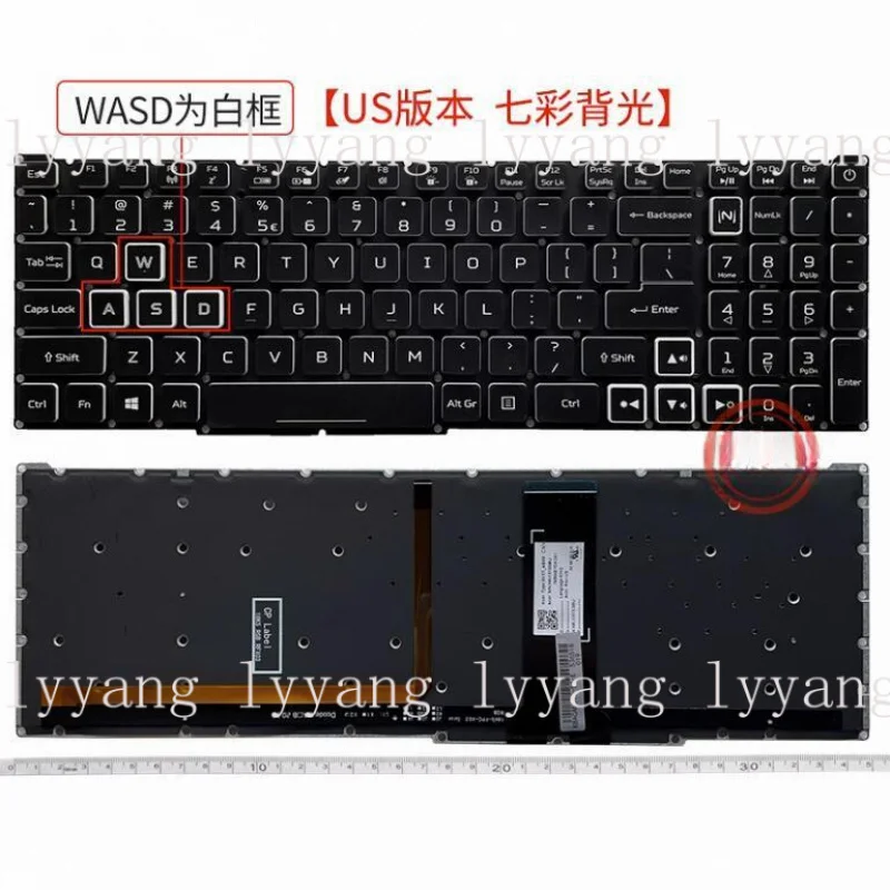 f FOR ACER Predator Helios 300 PH315-52 PH315-53 PH317-53 US RGB Backlit Keyboard