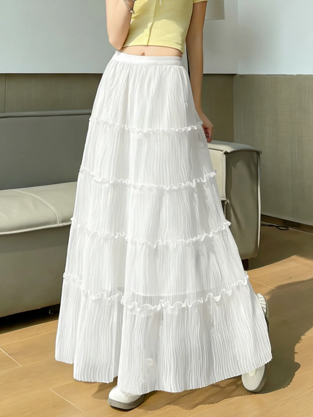 Sweet Style Earlet Lace Trim Mesh Skirt Women's Summer New Hanging Sense Hip Covering Half Skirt Fairy Skirt Commute Korean V...
Sweet Style Earlet Lace Trim Mesh Skirt Women's Summer New Hanging Sense Hip Covering Half Skirt Fairy Skirt Commute Korean V...