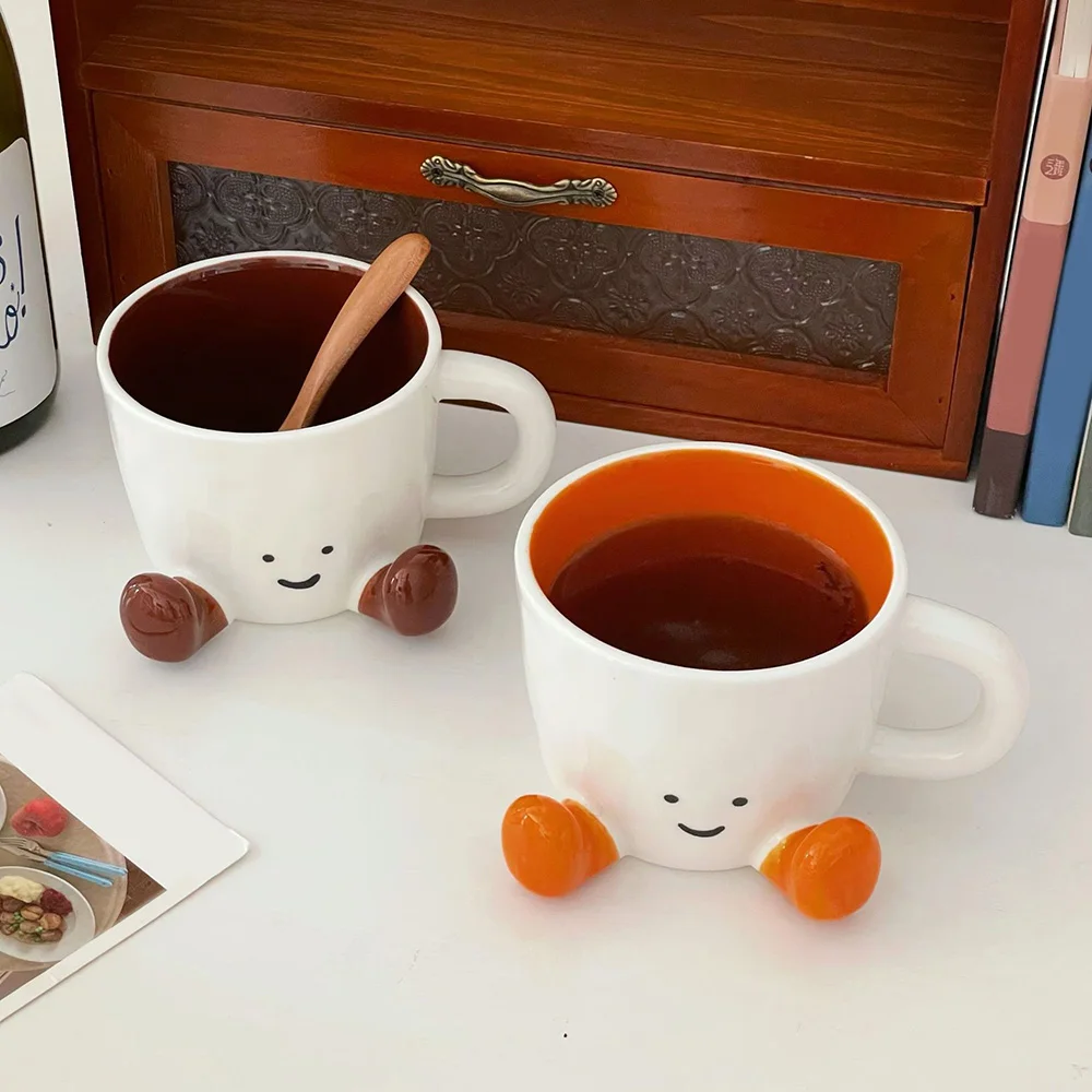 350ML Cute Ceramic Coffee Cup Creative Kawaii Hand Pinch Feet Coffee Milk Mug Drinkingware Home Office Hot Drink Cup
350ML Cute Ceramic Coffee Cup Creative Kawaii Hand Pinch Feet Coffee Milk Mug Drinkingware Home Office Hot Drink Cup