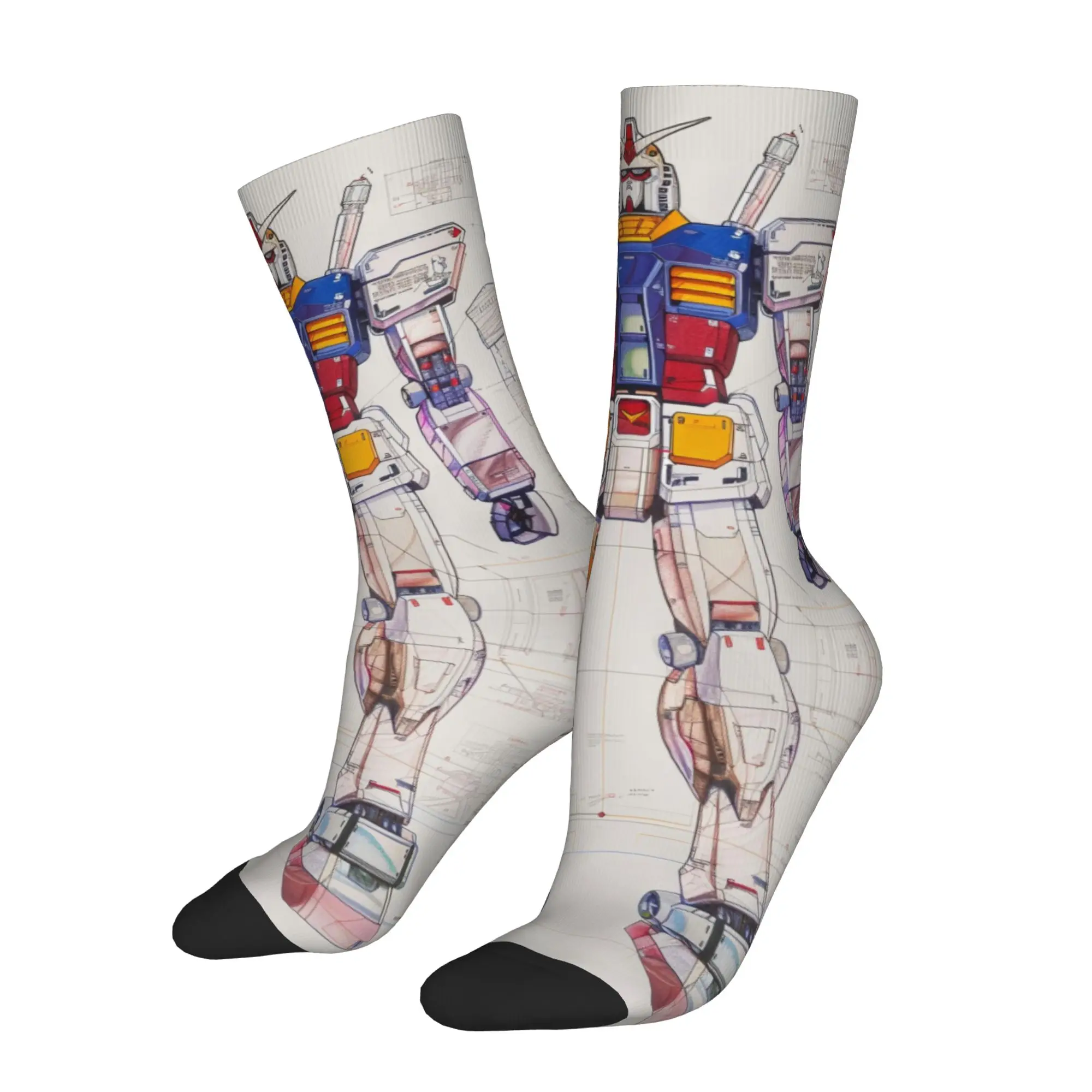 Funny Sock BANDAI Gundam 10 Hip Hop Quality Pattern Printed Men Socks Novelty Men's Socks
Funny Sock BANDAI Gundam 10 Hip Hop Quality Pattern Printed Men Socks Novelty Men's Socks