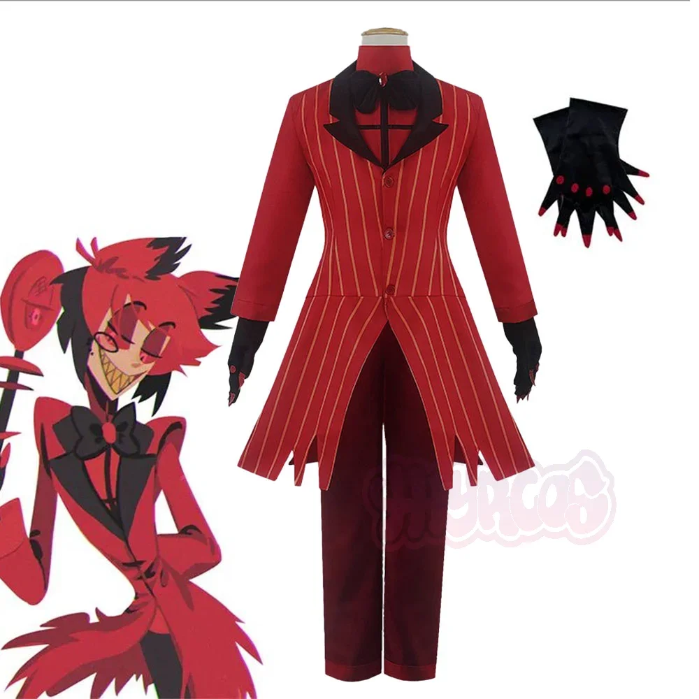 Retro Demon Themed Red Formal Suit Cosplay Kit Adult Men Halloween Carnival Expo Complete Disguise Set
Retro Demon Themed Red Formal Suit Cosplay Kit Adult Men Halloween Carnival Expo Complete Disguise Set