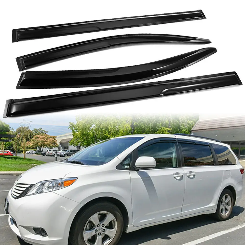 For 2011-2020 Toyota Sienna Window Visor Vent Shade Rain Guards Wind Deflector
For 2011-2020 Toyota Sienna Window Visor Vent Shade Rain Guards Wind Deflector