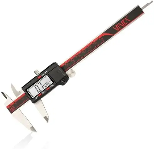 VINCA 6" Digital Caliper 150mm IP54 Stainless Steel LCD Screen
VINCA 6" Digital Caliper 150mm IP54 Stainless Steel LCD Screen