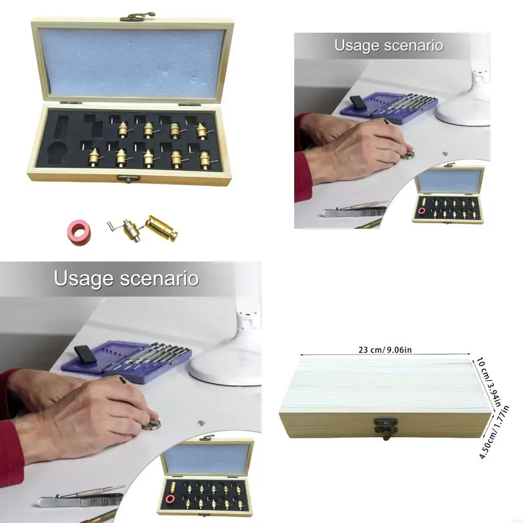 964e Точный набор инструментов для намотчиков Mainspring Plovely Plosed для аксессуаров для ремонта часов
964e Точный набор инструментов для намотчиков Mainspring Plovely Plosed для аксессуаров для ремонта часов