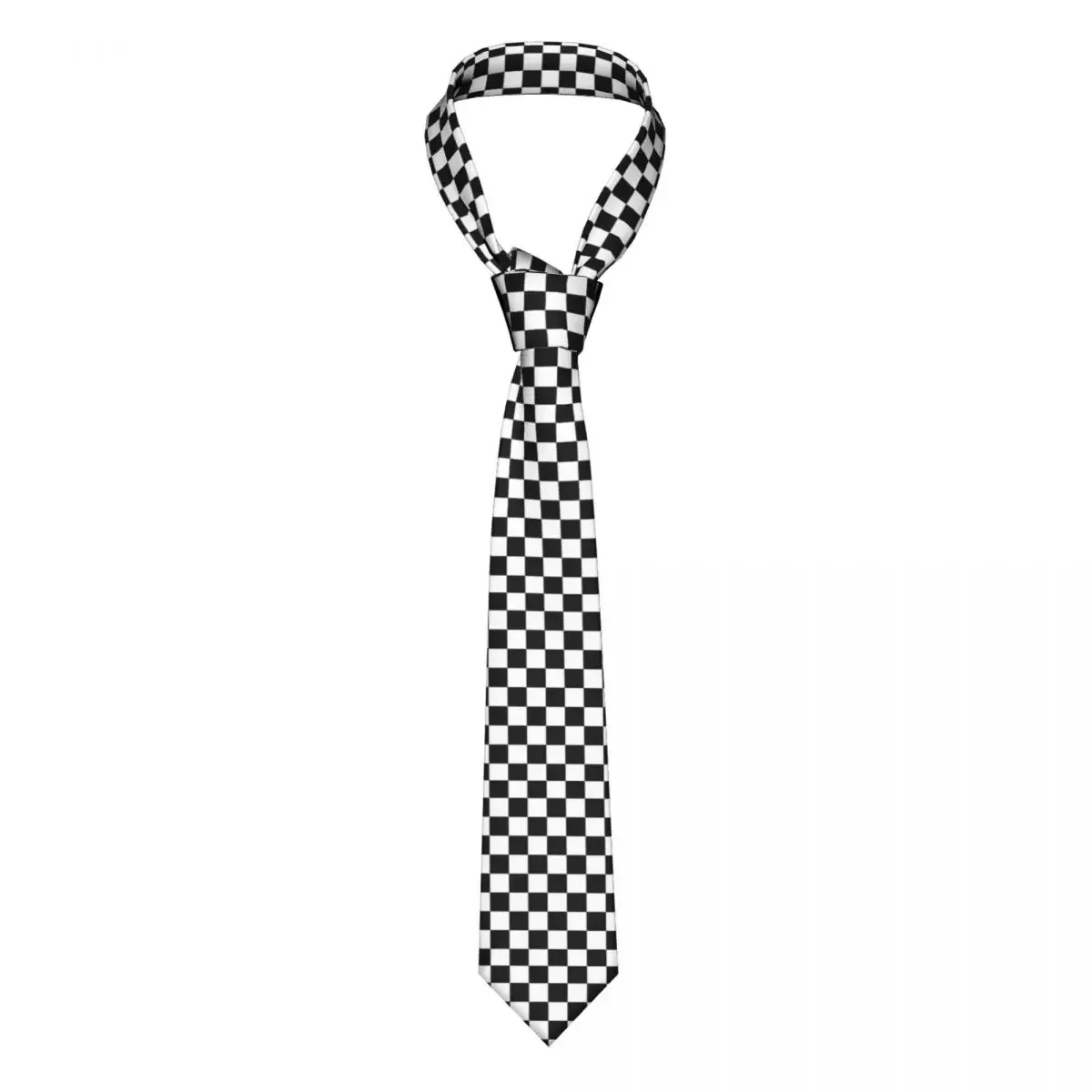 Custom Black And White Checkerboard Pattern Ties Men Formal Silk Geometric Tartan Necktie for Office
Custom Black And White Checkerboard Pattern Ties Men Formal Silk Geometric Tartan Necktie for Office