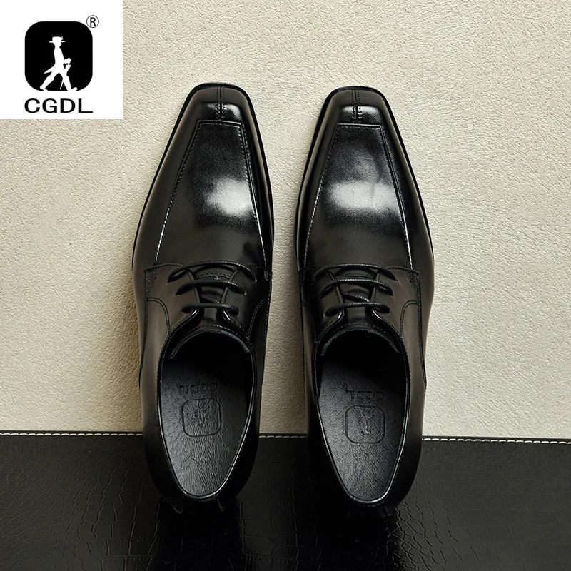 2024 New Genuine Leather Men's High Heel Shoe Pointed Toe Leather Dress Shoes Men Lace-up Wedding Shoes Men Jazz Dance Shoes
2024 New Genuine Leather Men's High Heel Shoe Pointed Toe Leather Dress Shoes Men Lace-up Wedding Shoes Men Jazz Dance Shoes