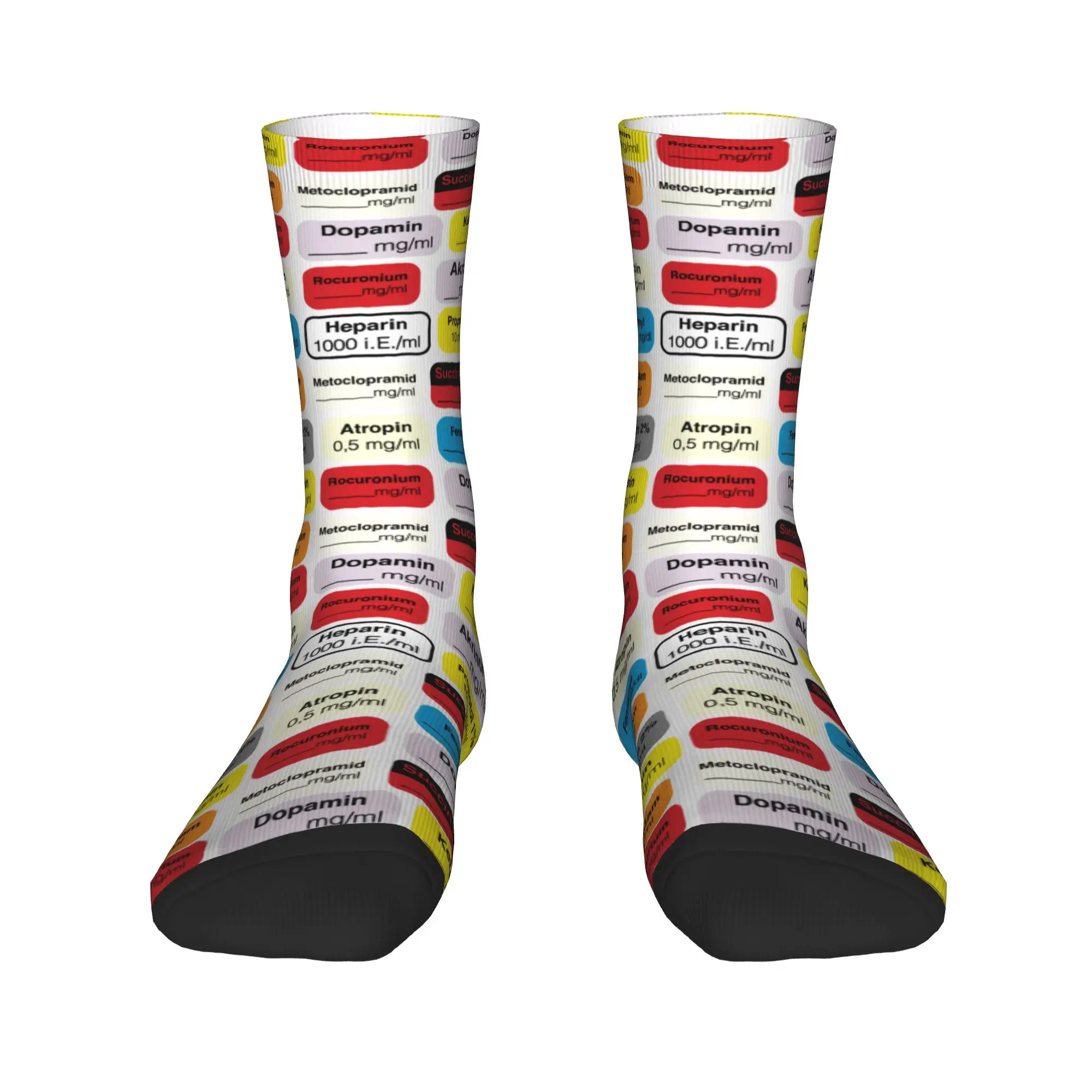Fashion Anesthesia Medication Labels Socks Women Men Warm 3D Printing Basketball Sports Socks
Fashion Anesthesia Medication Labels Socks Women Men Warm 3D Printing Basketball Sports Socks