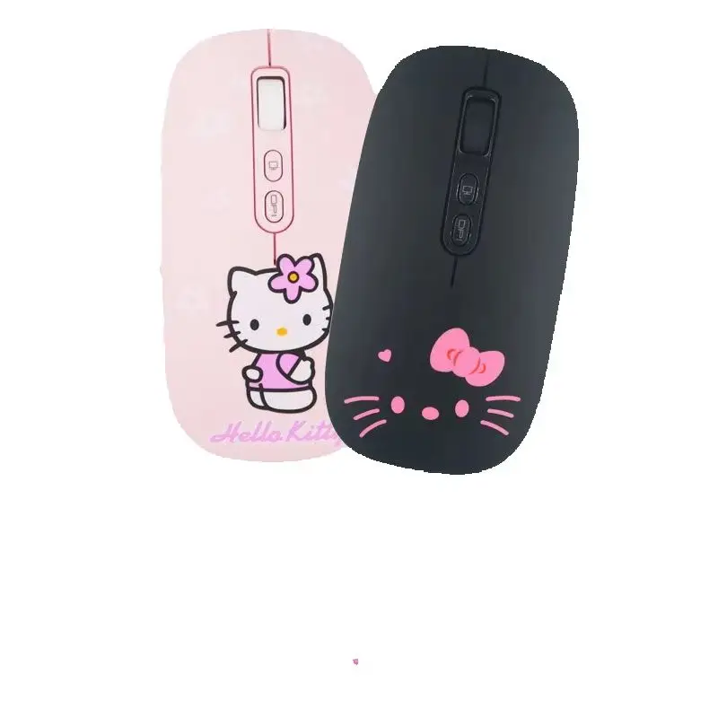 Cute cartoon character Hello kitty wireless Bluetooth dual-mode mouse Cute and fun rechargeable universal mouse Holiday gift
Cute cartoon character Hello kitty wireless Bluetooth dual-mode mouse Cute and fun rechargeable universal mouse Holiday gift