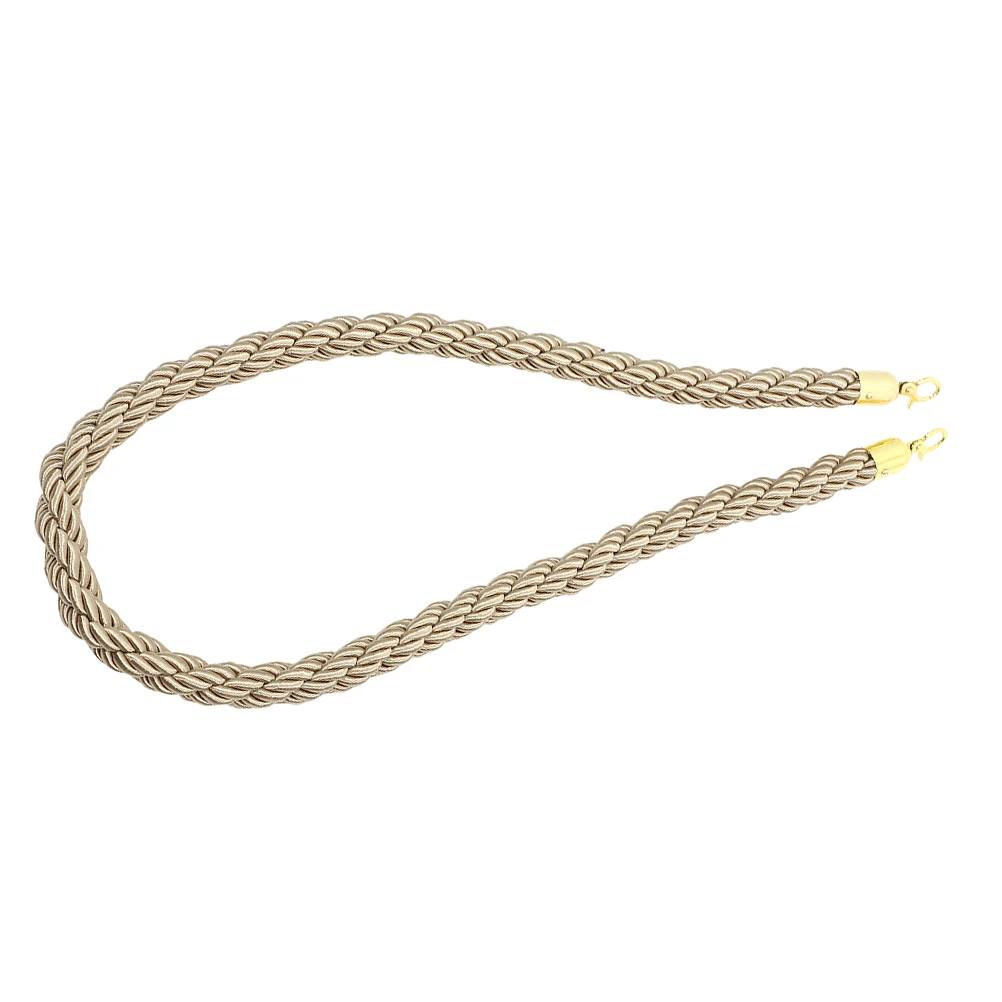 Guardrail Lanyard Jute Rope Crowd Control Stanchion Pole Barrier Belt Beige Color Versatile Use Safety Security Easy Install
Guardrail Lanyard Jute Rope Crowd Control Stanchion Pole Barrier Belt Beige Color Versatile Use Safety Security Easy Install