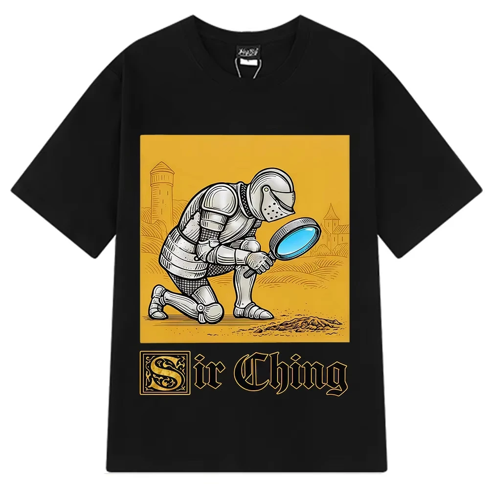 Sir Ching Funny Knight Meme T-shirts Men Women Fashion Harajuku T-shirt Short-sleeved Loose Casual Cotton T-shirts Streetwear
Sir Ching Funny Knight Meme T-shirts Men Women Fashion Harajuku T-shirt Short-sleeved Loose Casual Cotton T-shirts Streetwear
