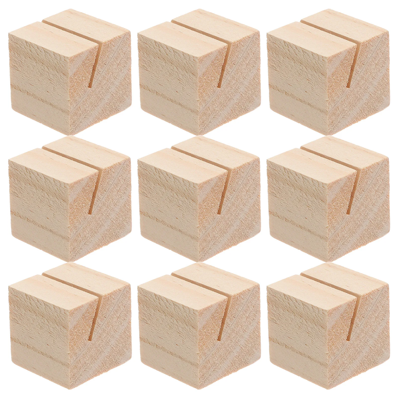10pcs Wedding Table Number Holders Card Display Stands Decor Picture Bases Wood Name Cards License Plate Base Placecard Rack
10pcs Wedding Table Number Holders Card Display Stands Decor Picture Bases Wood Name Cards License Plate Base Placecard Rack