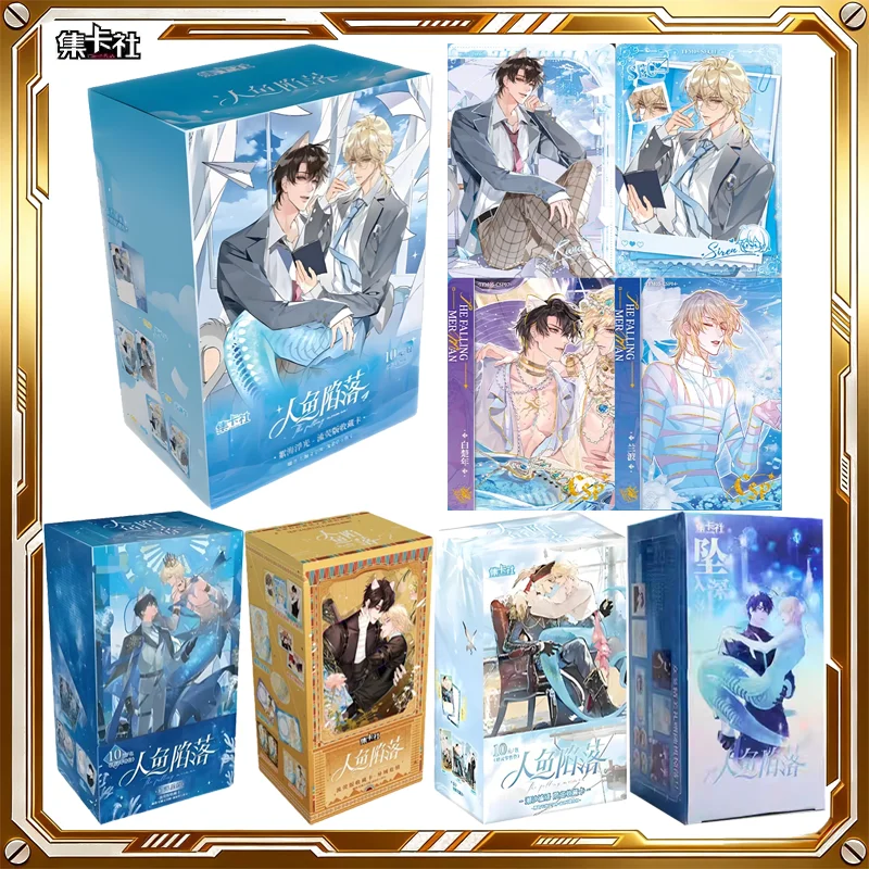 Card.fun The Falling Merman Card Ren Yu Xian Luo Vol.5 Glow Edition Mystery Box Anime Cards Toys Birthday Gifts for Boys Girls
Card.fun The Falling Merman Card Ren Yu Xian Luo Vol.5 Glow Edition Mystery Box Anime Cards Toys Birthday Gifts for Boys Girls