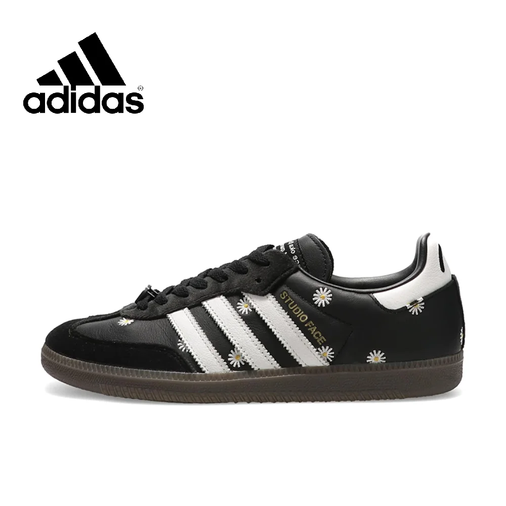 Оригинальная обувь Adidas для мужчин и женщин, новый стиль, повседневная и дышащая обувь для скейтборда с низким вырезом, с изображением лица x атмосферs x Samba
Оригинальная обувь Adidas для мужчин и женщин, новый стиль, повседневная и дышащая обувь для скейтборда с низким вырезом, с изображением лица x атмосферs x Samba