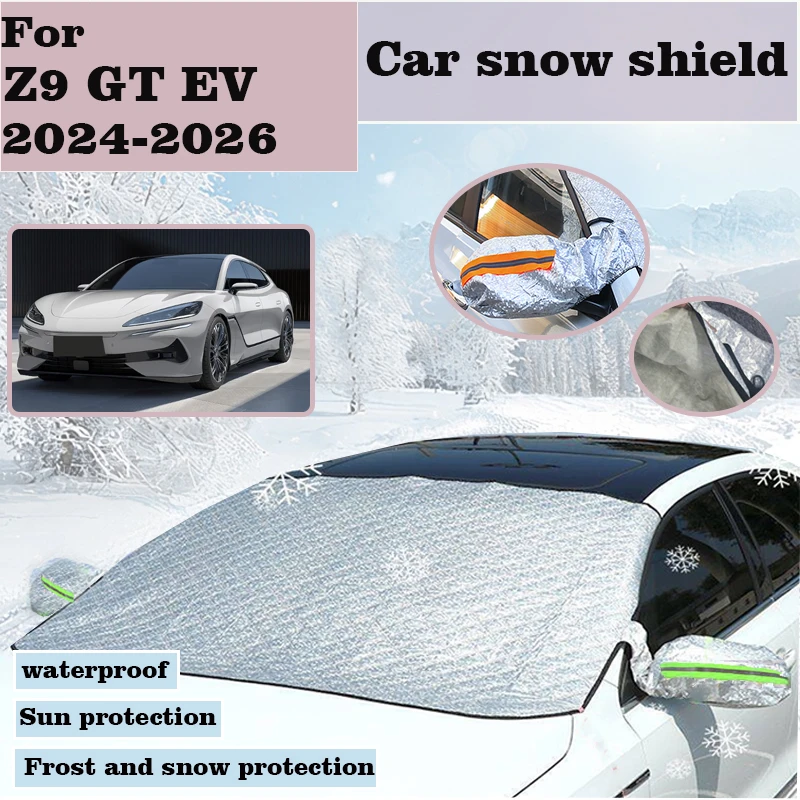 Snow Visor For Denza Z9 GT EV 2024-2026 Car Snow Shield Windshield Sunshades Cover Sunshade Anti-snow Anti-frost Car Accessories
Snow Visor For Denza Z9 GT EV 2024-2026 Car Snow Shield Windshield Sunshades Cover Sunshade Anti-snow Anti-frost Car Accessories