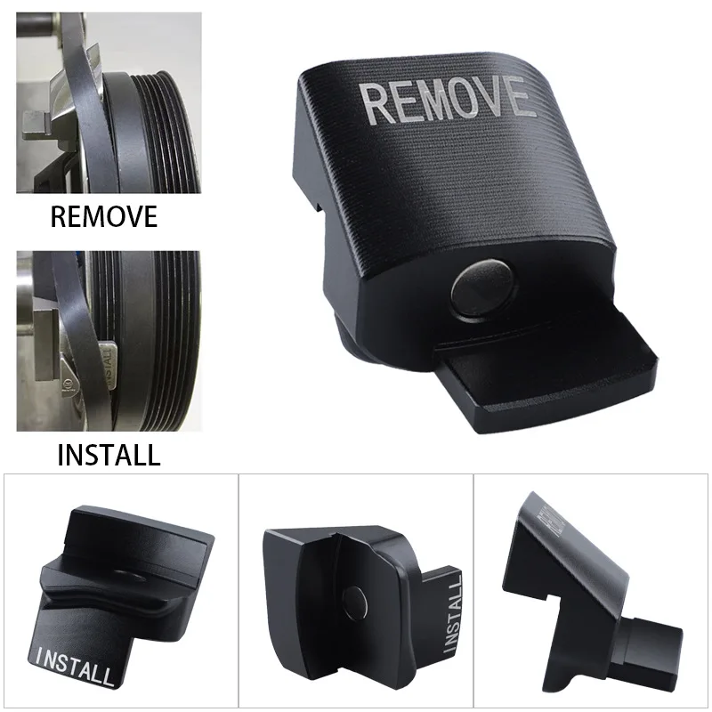 Stretch Belt Service Remover Installer Tool Kit Practical Stretch Compact One-piece Design Automotive Repair Auxiliary Tool
Stretch Belt Service Remover Installer Tool Kit Practical Stretch Compact One-piece Design Automotive Repair Auxiliary Tool