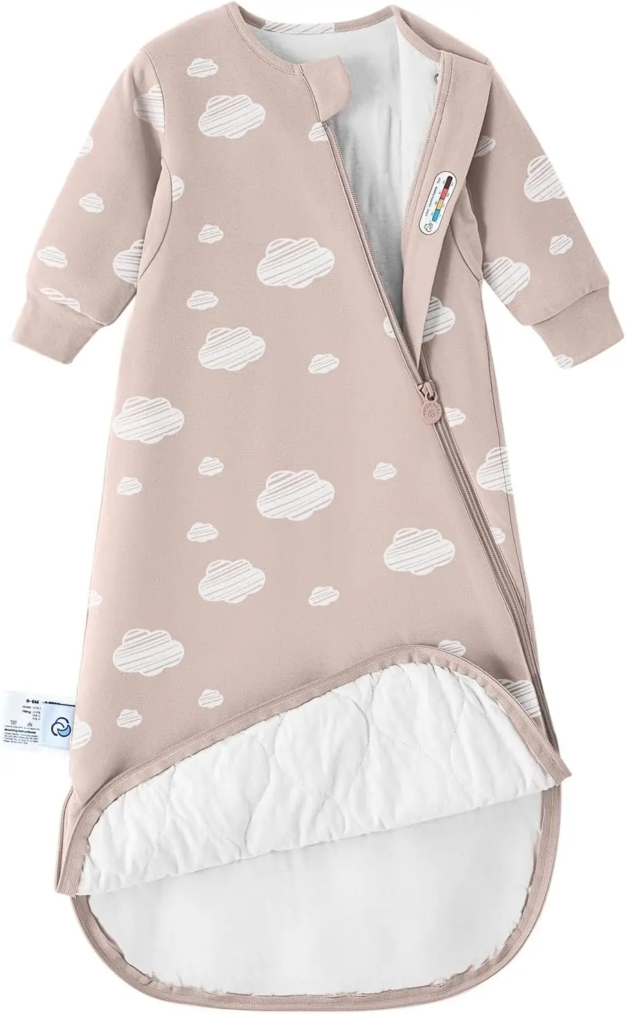Cozy 3.5 Tog Baby Sleep Sack with Sleeves, Unisex for Infants and Toddlers, Perfect Gift
Cozy 3.5 Tog Baby Sleep Sack with Sleeves, Unisex for Infants and Toddlers, Perfect Gift