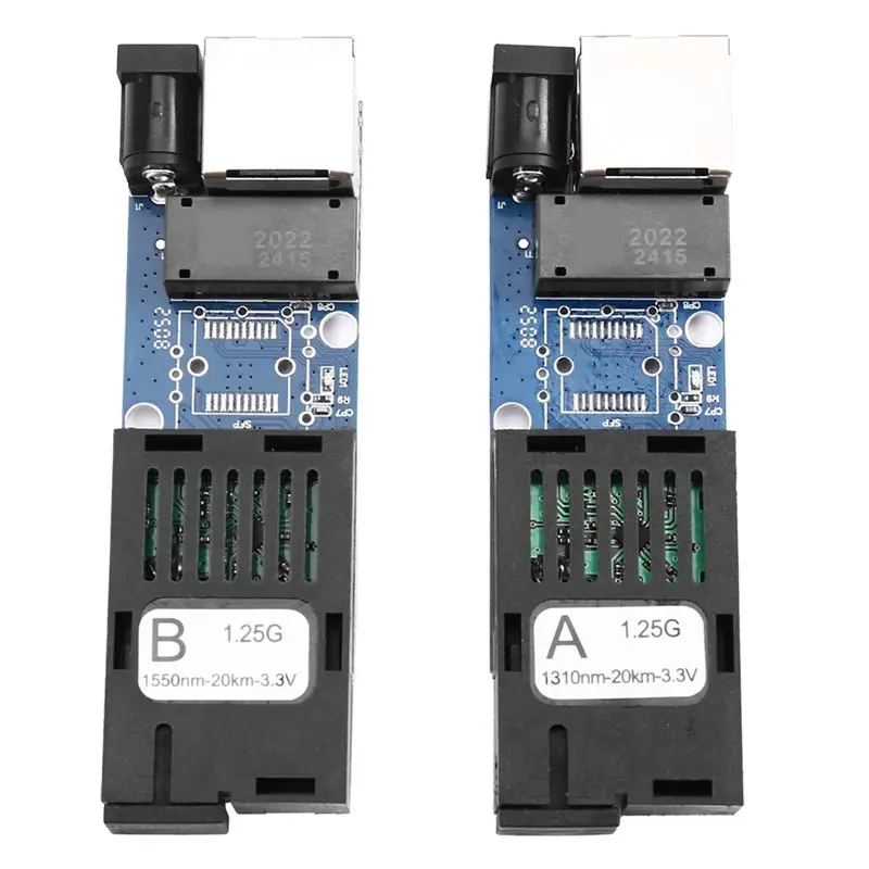 CJSD-Gigabit 1-Fiber 1-Electric Mini Fiber Optic Transceiver Motherboard 20KM 100M Fiber Optic Converter PCBA Board A/B End
CJSD-Gigabit 1-Fiber 1-Electric Mini Fiber Optic Transceiver Motherboard 20KM 100M Fiber Optic Converter PCBA Board A/B End