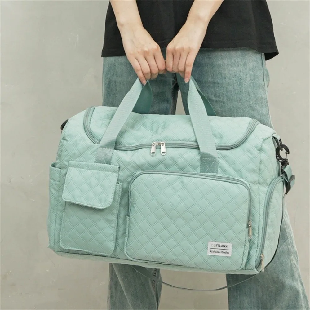 Simple Quilted Travel Duffle Bag Oxford Wet Dry Separation Sports Tote Bag Organizer Foldable Luggage Bag Travel
Simple Quilted Travel Duffle Bag Oxford Wet Dry Separation Sports Tote Bag Organizer Foldable Luggage Bag Travel