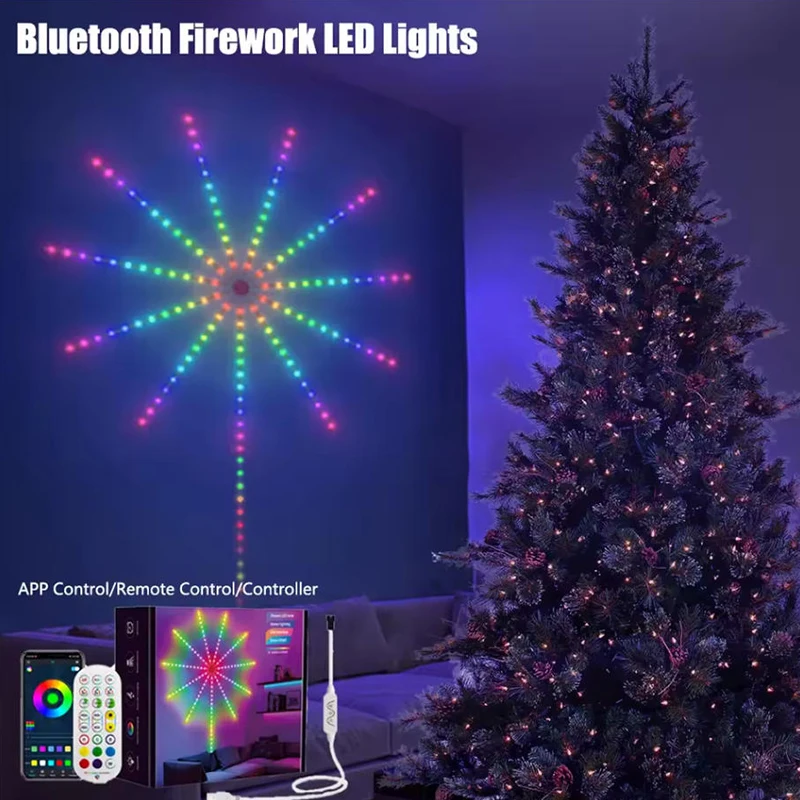 Music Sync LED Strip Lights Firework LED Lights RGBIC LED Strip Multicolor 5050 LED Strip 5V Non Waterproof Bluetooth Control
Music Sync LED Strip Lights Firework LED Lights RGBIC LED Strip Multicolor 5050 LED Strip 5V Non Waterproof Bluetooth Control