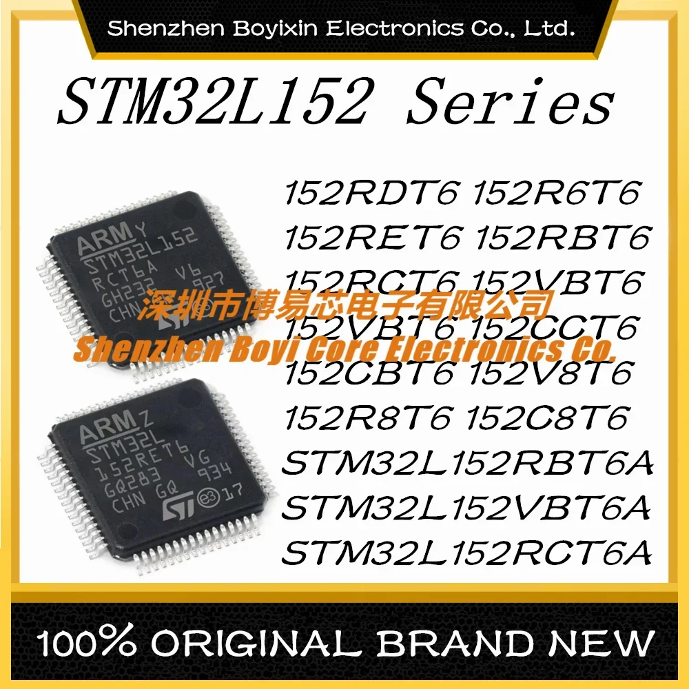 STM32L152RBT6A STM32L152VBT6A 152RDT6 152R6T6 152RET6 152RBT6 152RCT6 152VBT6 152VBT6 152CCT6 152CBT6 152V8T6 152R8T6 152C8T6
STM32L152RBT6A STM32L152VBT6A 152RDT6 152R6T6 152RET6 152RBT6 152RCT6 152VBT6 152VBT6 152CCT6 152CBT6 152V8T6 152R8T6 152C8T6
