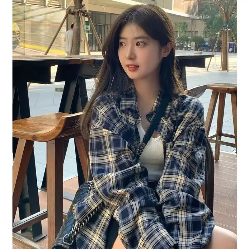 Viya Checked, vintage plaid shirt, dopaminemint, mambo, couple checked shirt, jacket, loose shirt
Viya Checked, vintage plaid shirt, dopaminemint, mambo, couple checked shirt, jacket, loose shirt