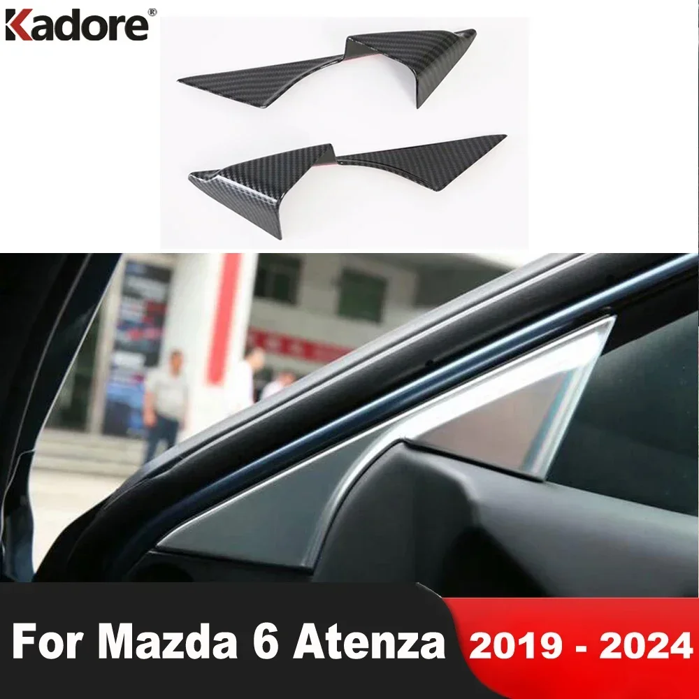 Для Mazda 6 Atenza Sedan 2019-2022 2023 2024, карбоновое волокно, передняя внутренняя дверь автомобиля, треугольная стойка, накладка, аксессуары для интерьера
Для Mazda 6 Atenza Sedan 2019-2022 2023 2024, карбоновое волокно, передняя внутренняя дверь автомобиля, треугольная стойка, накладка, аксессуары для интерьера
