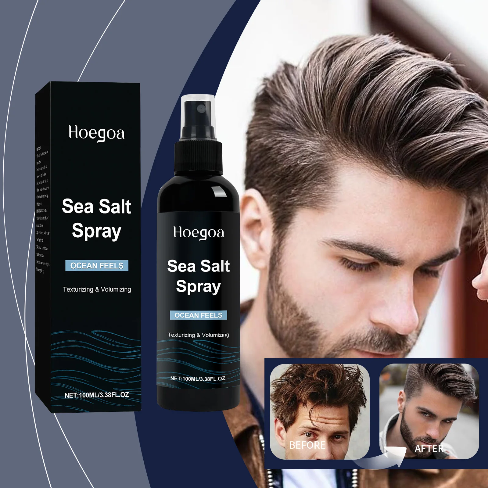 Long Lasting Styling Spray Hair Fiber Sea Salt Hold Spray Strong Fixing Hair Building Fiber Temporary Hair Fluffy Texture Spray
Long Lasting Styling Spray Hair Fiber Sea Salt Hold Spray Strong Fixing Hair Building Fiber Temporary Hair Fluffy Texture Spray