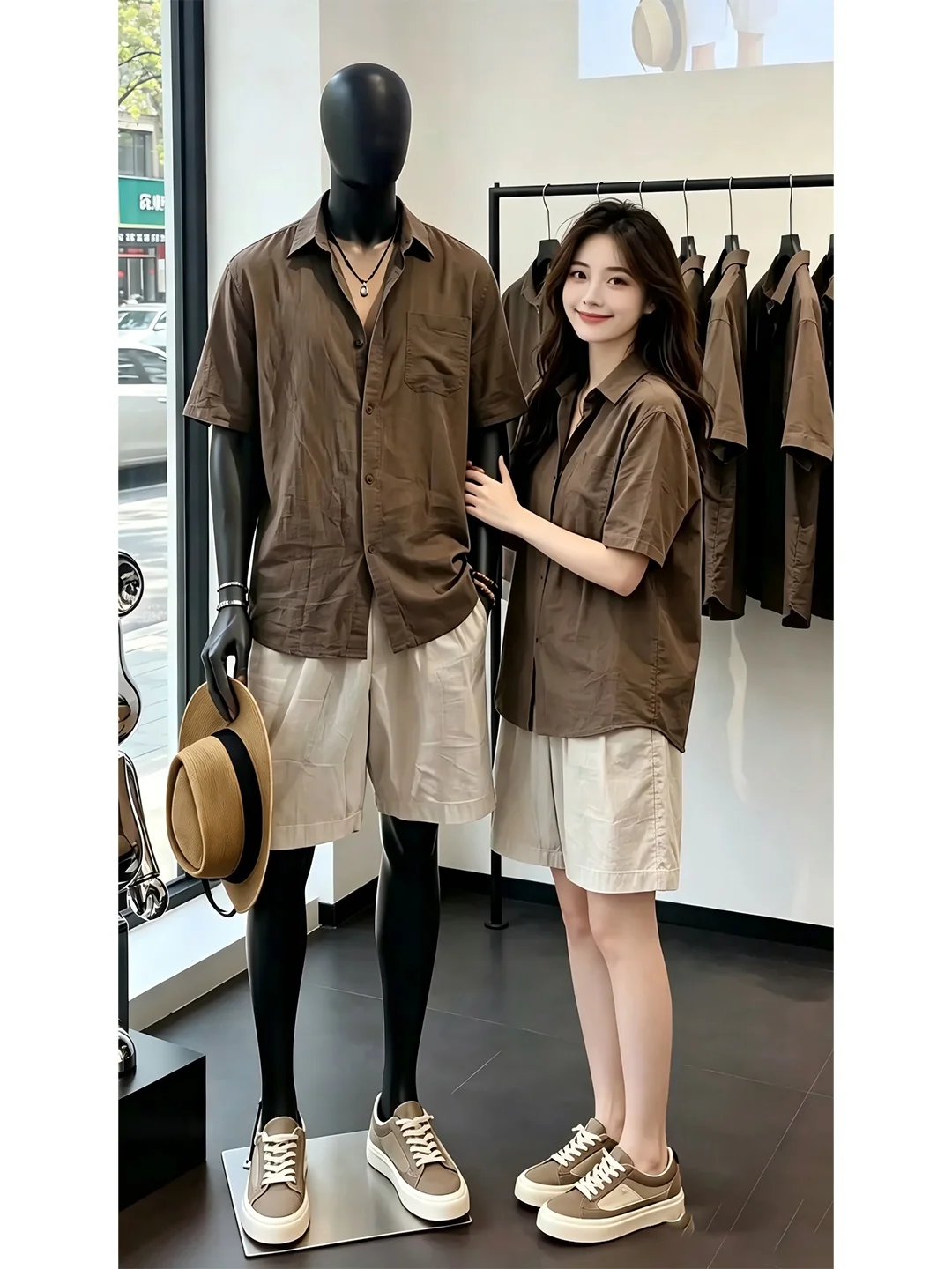 Retro Coffee Short Sleeve Men's Shirt Loose Breathable Casual Sun Protection Outerwear Linen Simulation Comfortable Summer Shirt
Retro Coffee Short Sleeve Men's Shirt Loose Breathable Casual Sun Protection Outerwear Linen Simulation Comfortable Summer Shirt
