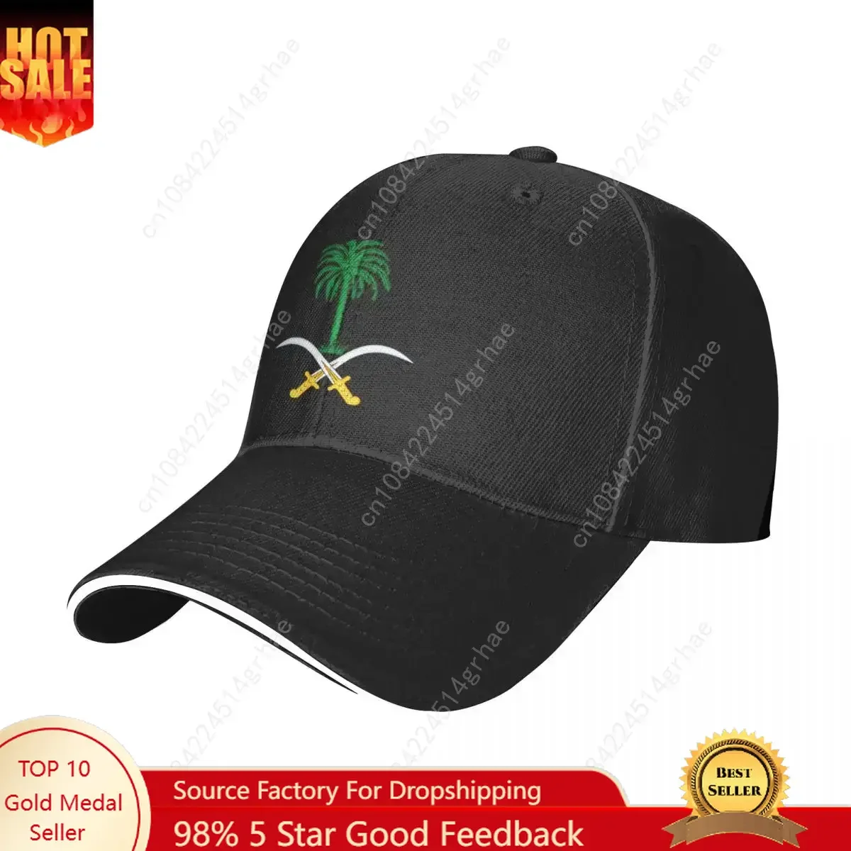 Emblem Of Saudi Arabia Baseball Cap Popular Sandwich Cap Men Women Breathable Sun Cap Outdoor
Emblem Of Saudi Arabia Baseball Cap Popular Sandwich Cap Men Women Breathable Sun Cap Outdoor
