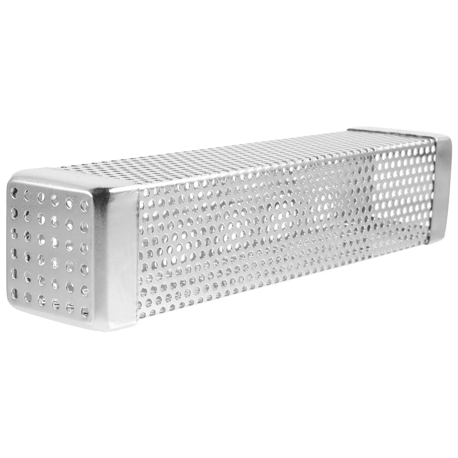 Stainless Steel Smoker Box 10 Inch Square BBQ Grill Vegetable Basket Durable Heavy Duty Wood Chips Accessories
Stainless Steel Smoker Box 10 Inch Square BBQ Grill Vegetable Basket Durable Heavy Duty Wood Chips Accessories