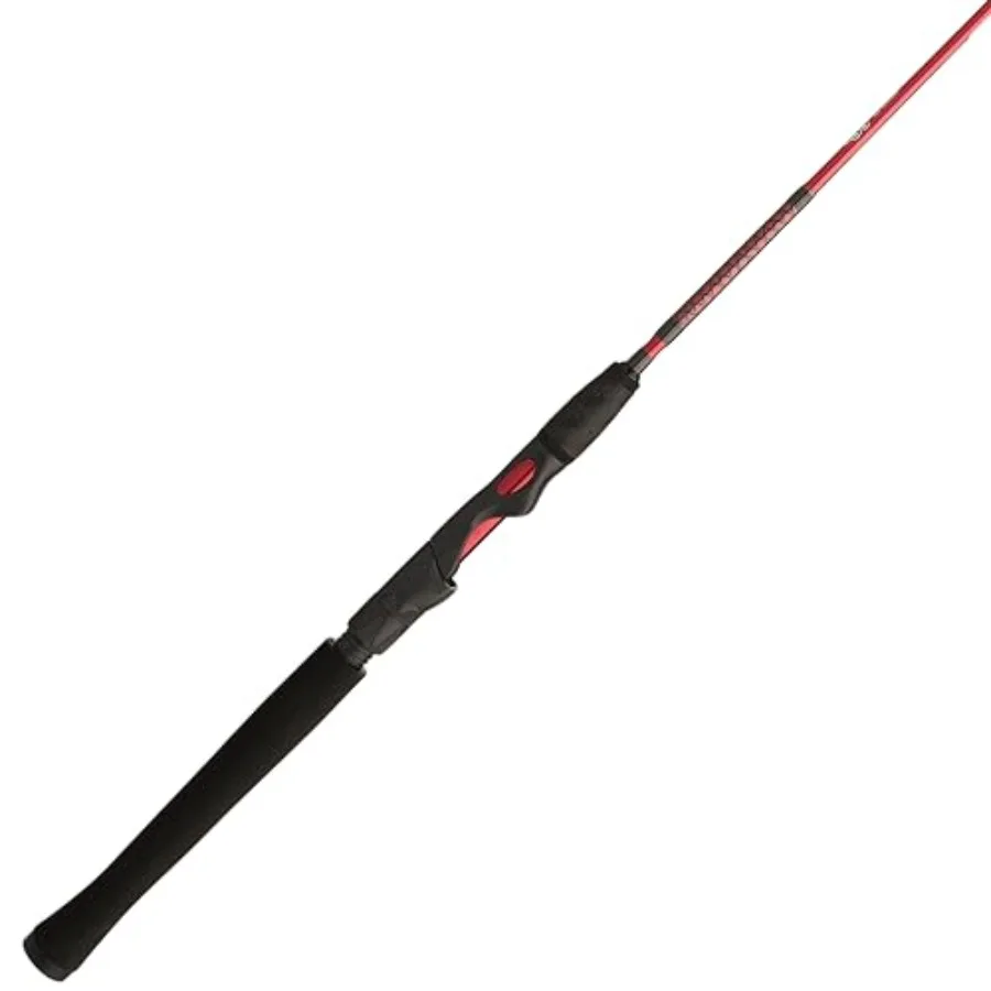 Carbon Crappie Spinning Fishing Rod for freshwater fishing, carbon fiber material, black color, lightweight and sensitive
Carbon Crappie Spinning Fishing Rod for freshwater fishing, carbon fiber material, black color, lightweight and sensitive