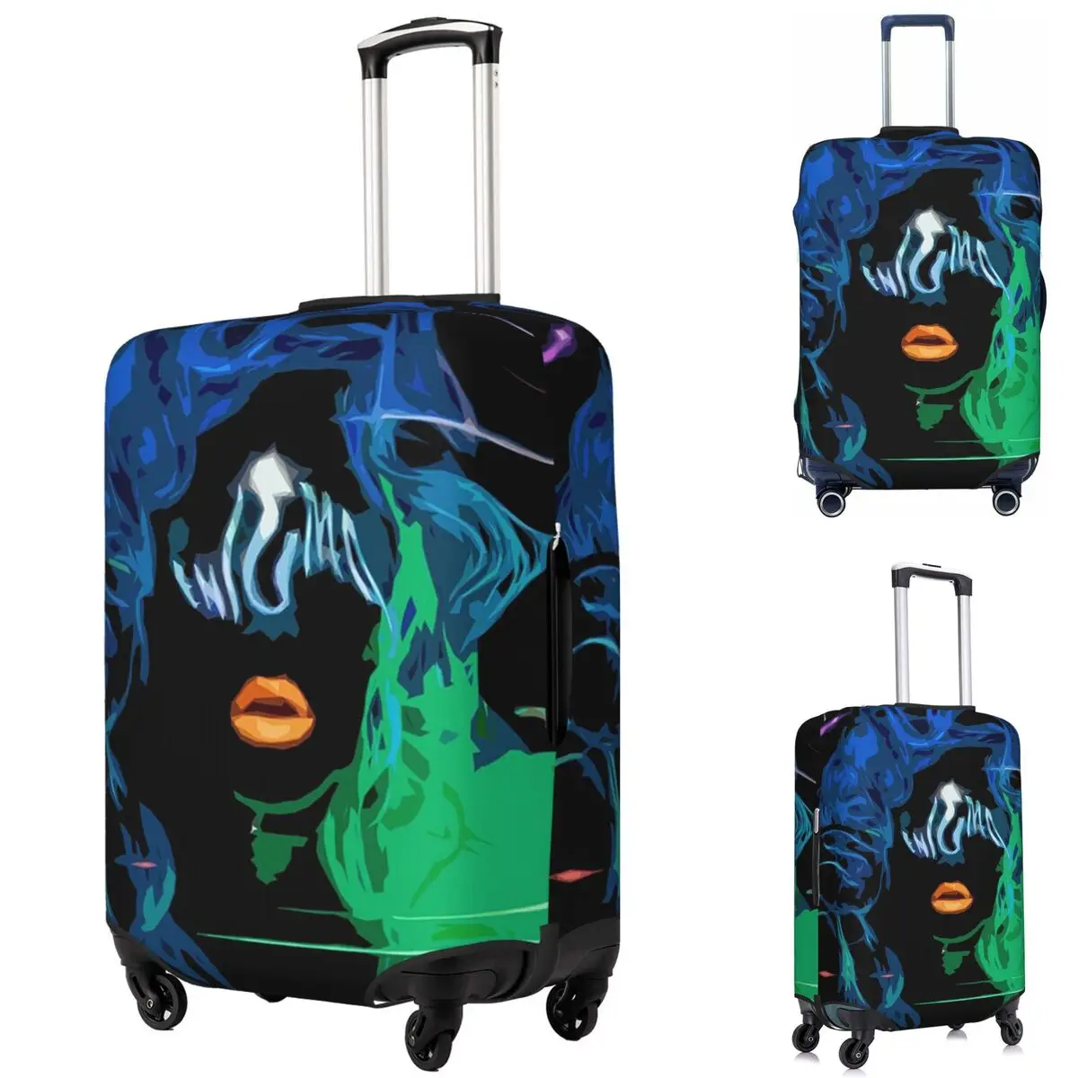 Enigma Lady Gaga Suitcase Cover Protection Elastic Travel Luggage Protector Covers for 18-32 Inch
Enigma Lady Gaga Suitcase Cover Protection Elastic Travel Luggage Protector Covers for 18-32 Inch