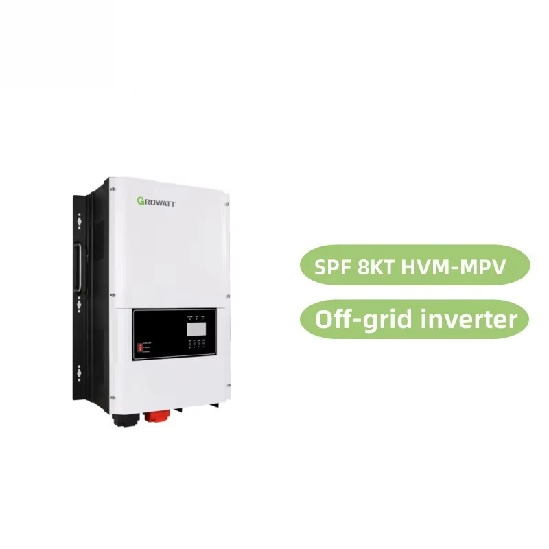 SPF 8000T HVM-MPV 8 кВт Частота питания Однофазный инвертор солнечного зарядного устройства 220 В для бытового автономного инвертора Growatt
SPF 8000T HVM-MPV 8 кВт Частота питания Однофазный инвертор солнечного зарядного устройства 220 В для бытового автономного инвертора Growatt